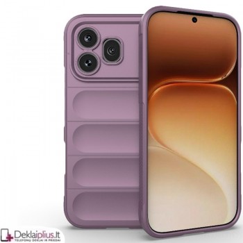 Magic Shield guminis dėklas - violetinis (Huawei Honor 600 Pro)